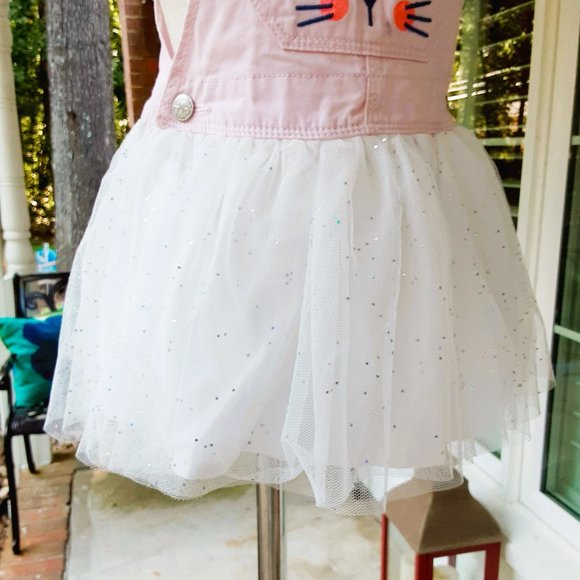 Oshkosh B'gosh Overall Bunny Jumper Dress - Picture 2 of 15